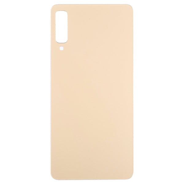 Rear Glass Back Cover for Samsung A750F Galaxy A7 2018 Gold